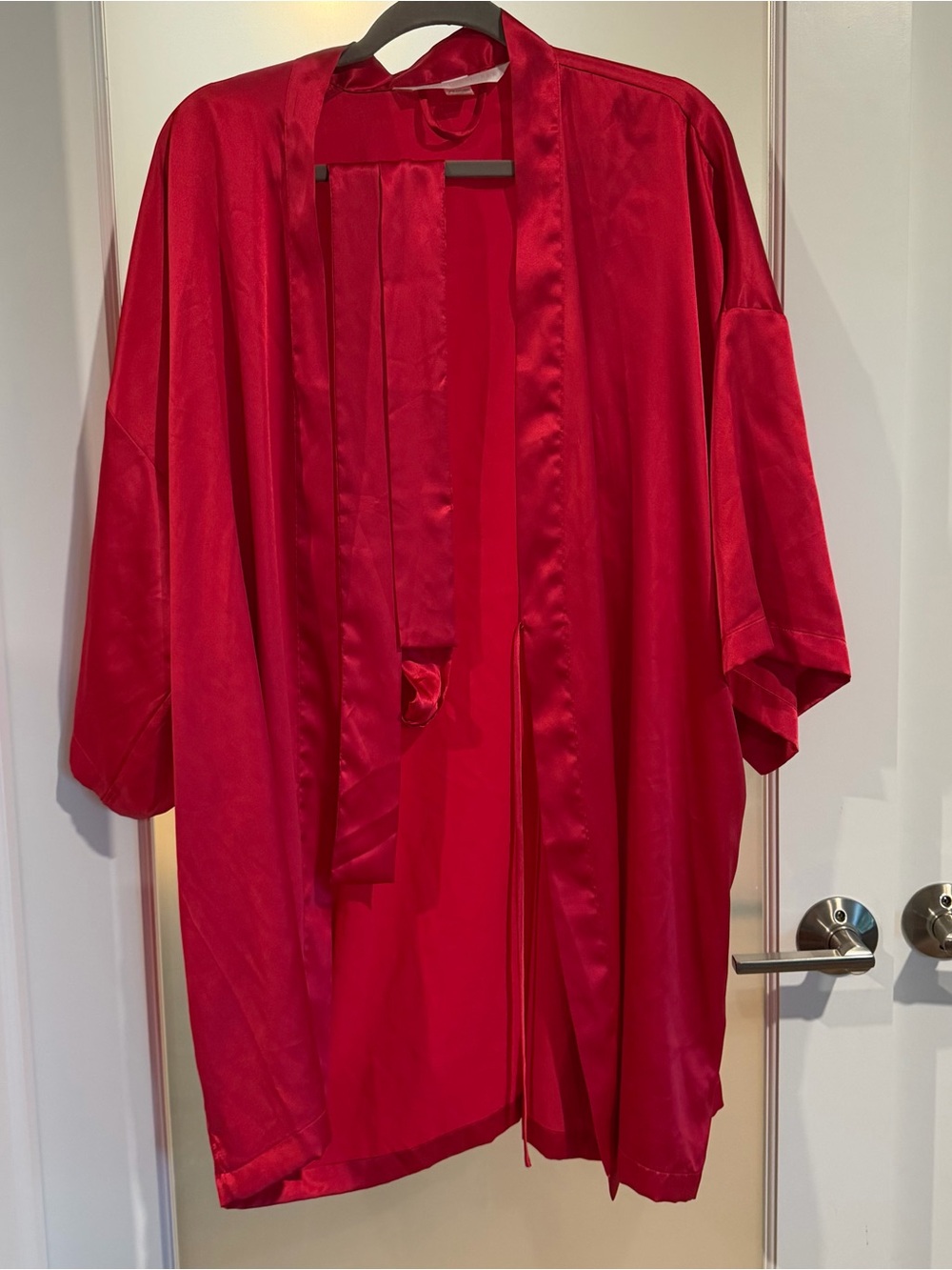 Victoria’s Secret Rose Pink Silky Robe